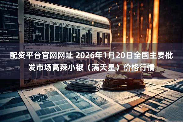 配资平台官网网址 2026年1月20日全国主要批发市场高辣小椒（满天星）价格行情