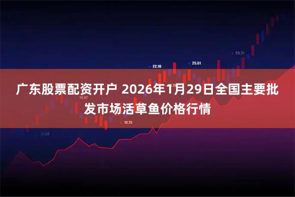 广东股票配资开户 2026年1月29日全国主要批发市场活草鱼价格行情